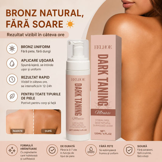 Spumă Autobronzantă cu Niacinamide – Bronz Rapid, Uniform și Natural